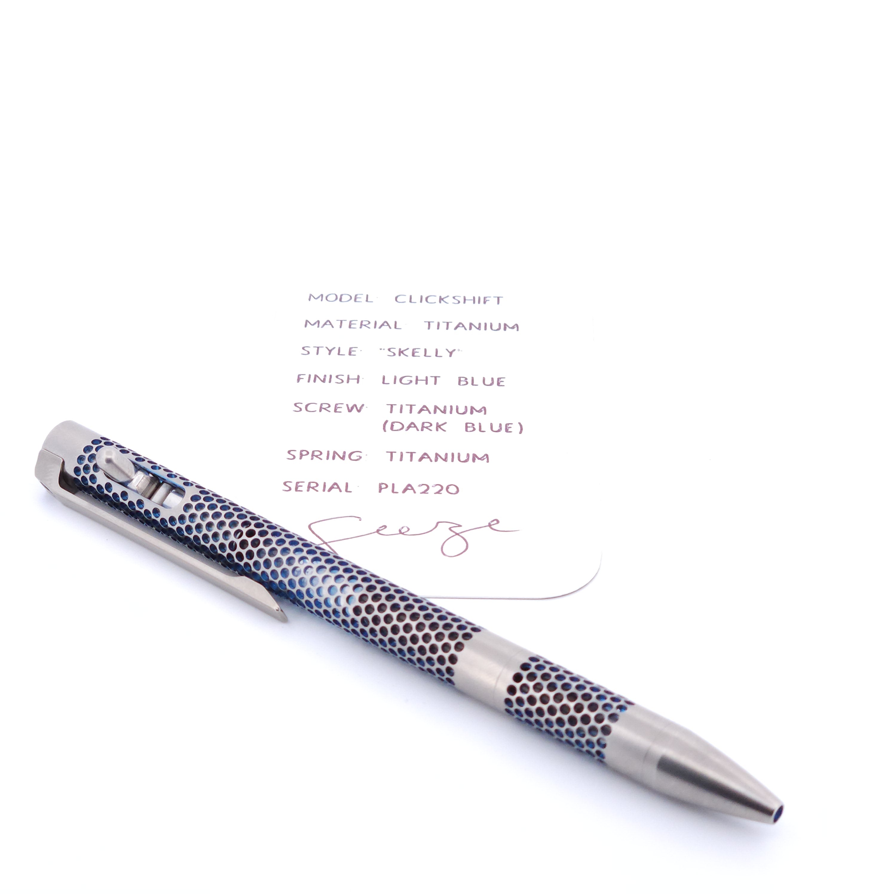 PenLab™ Custom Pen: PLA220