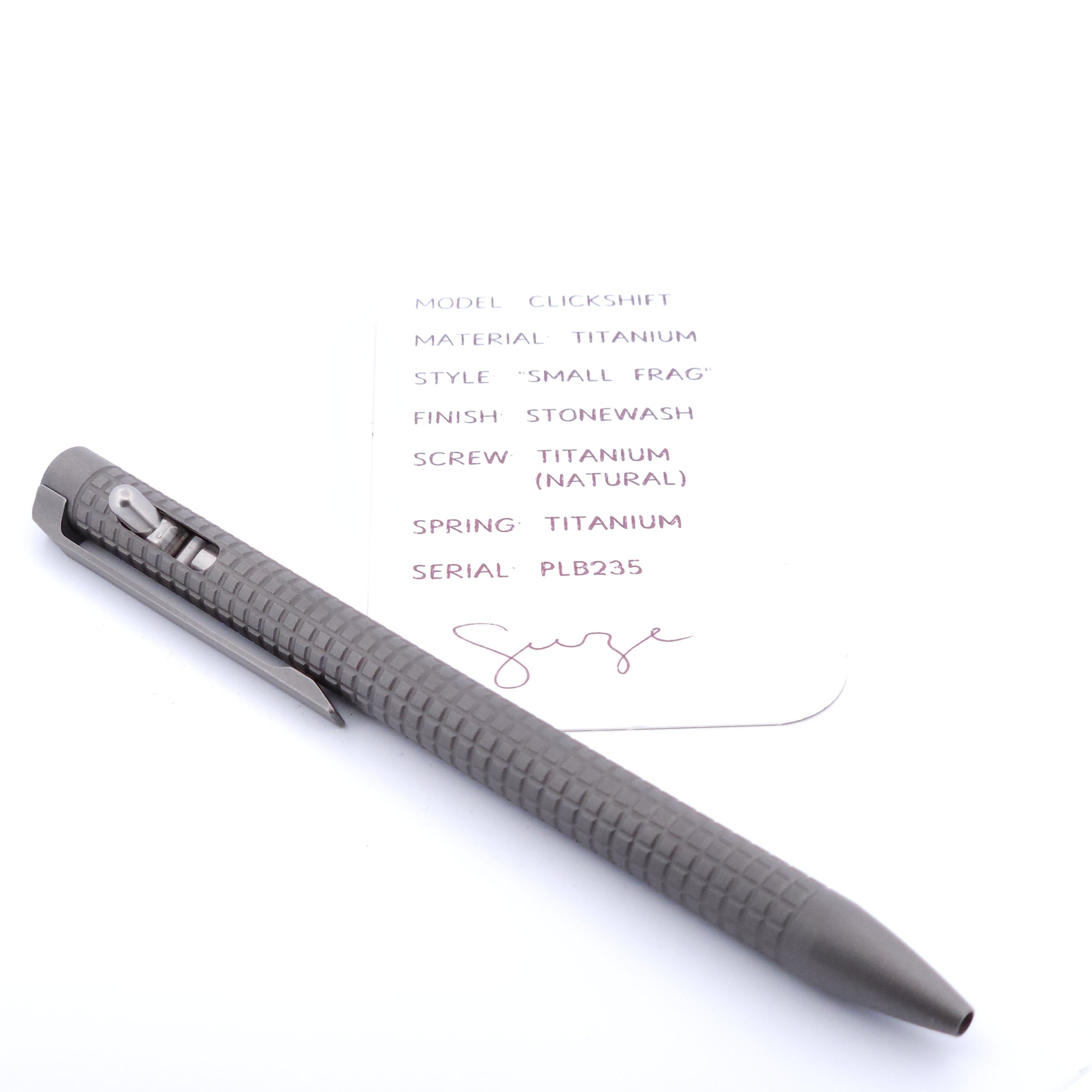 PenLab™ Custom Pen: PLB235