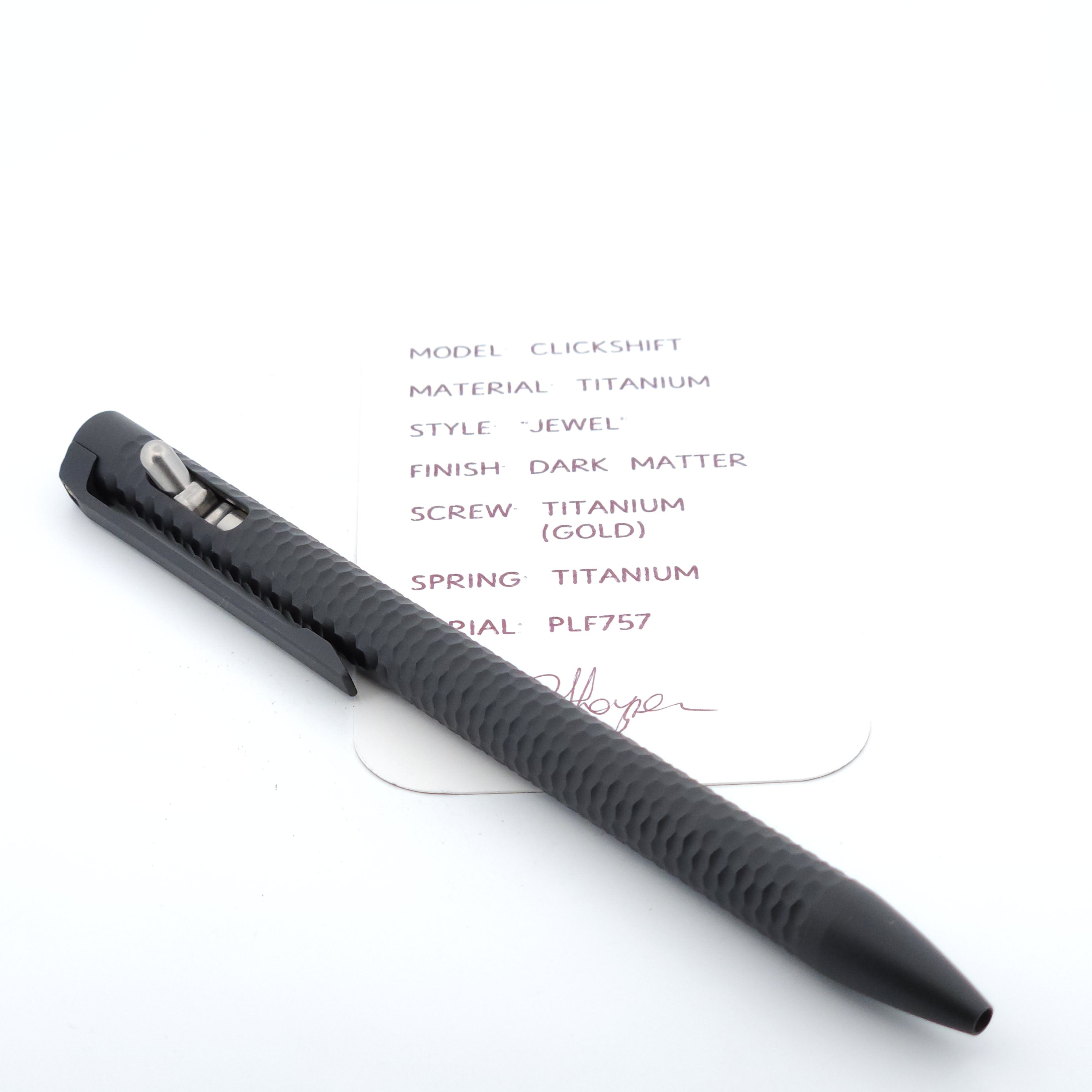 PenLab™ Custom Pen: PLF757 - "Jewel"