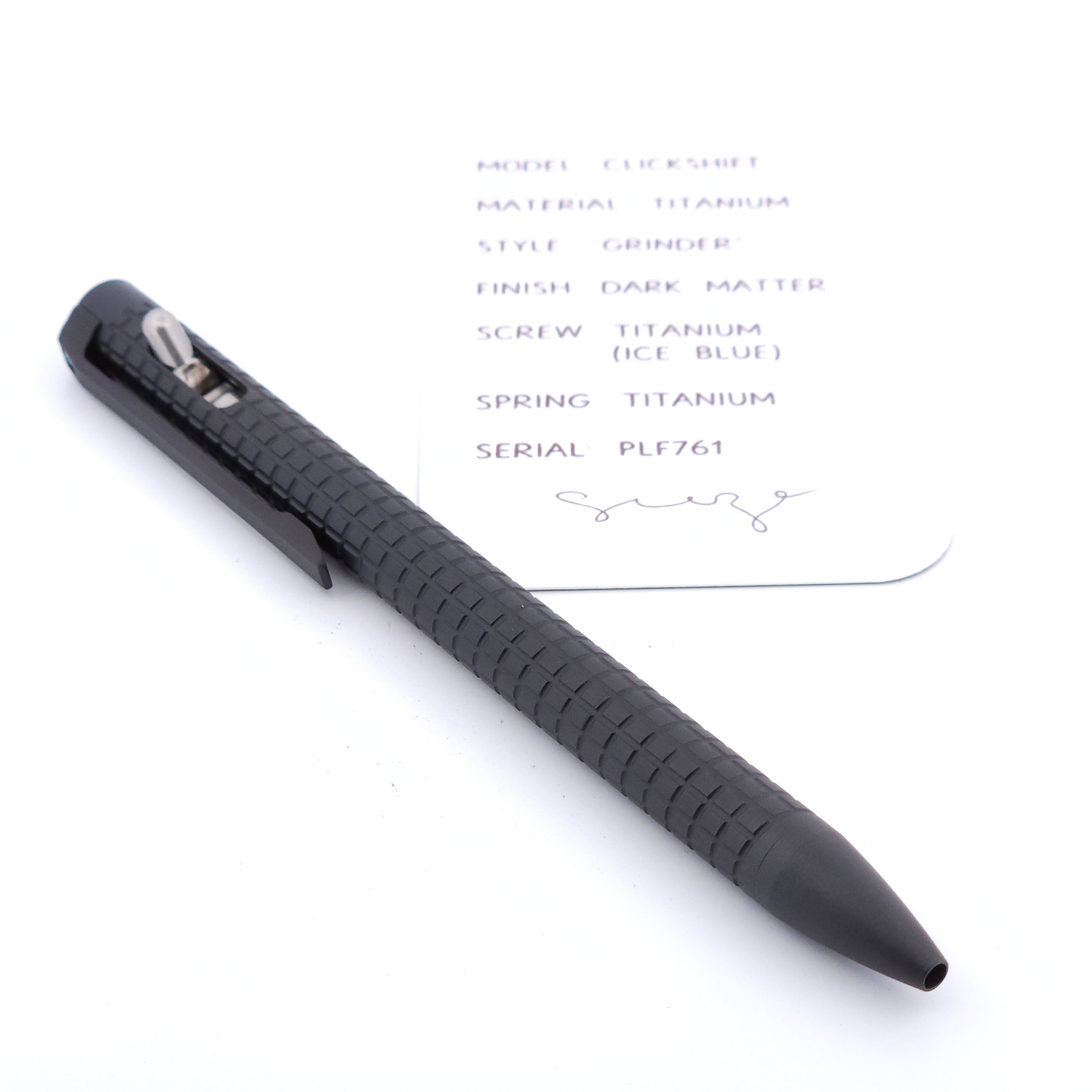 PenLab™ Custom Pen: PLF761 - "Grinder"