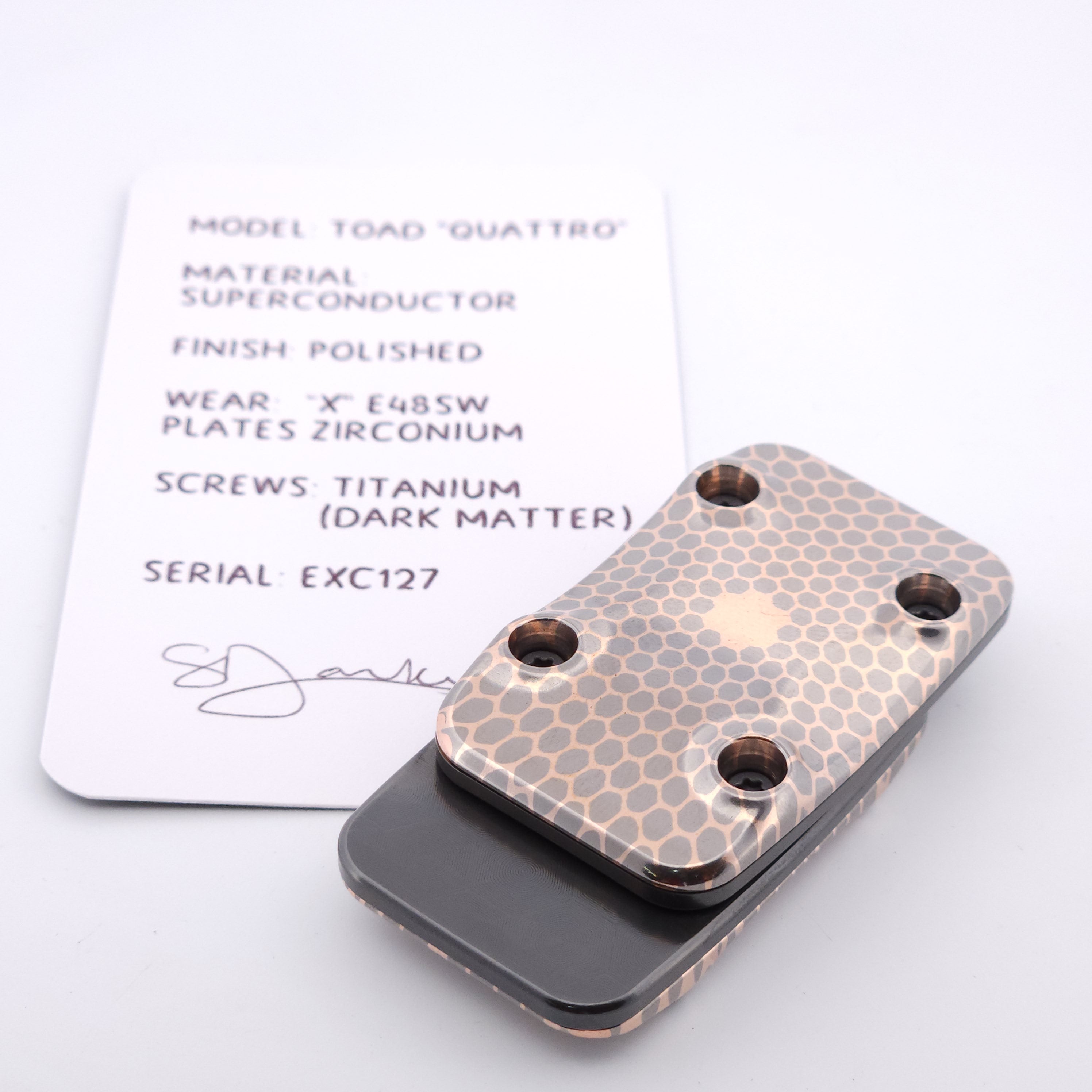 Exotic Custom Slider: EXC127 - Toad "Quattro"
