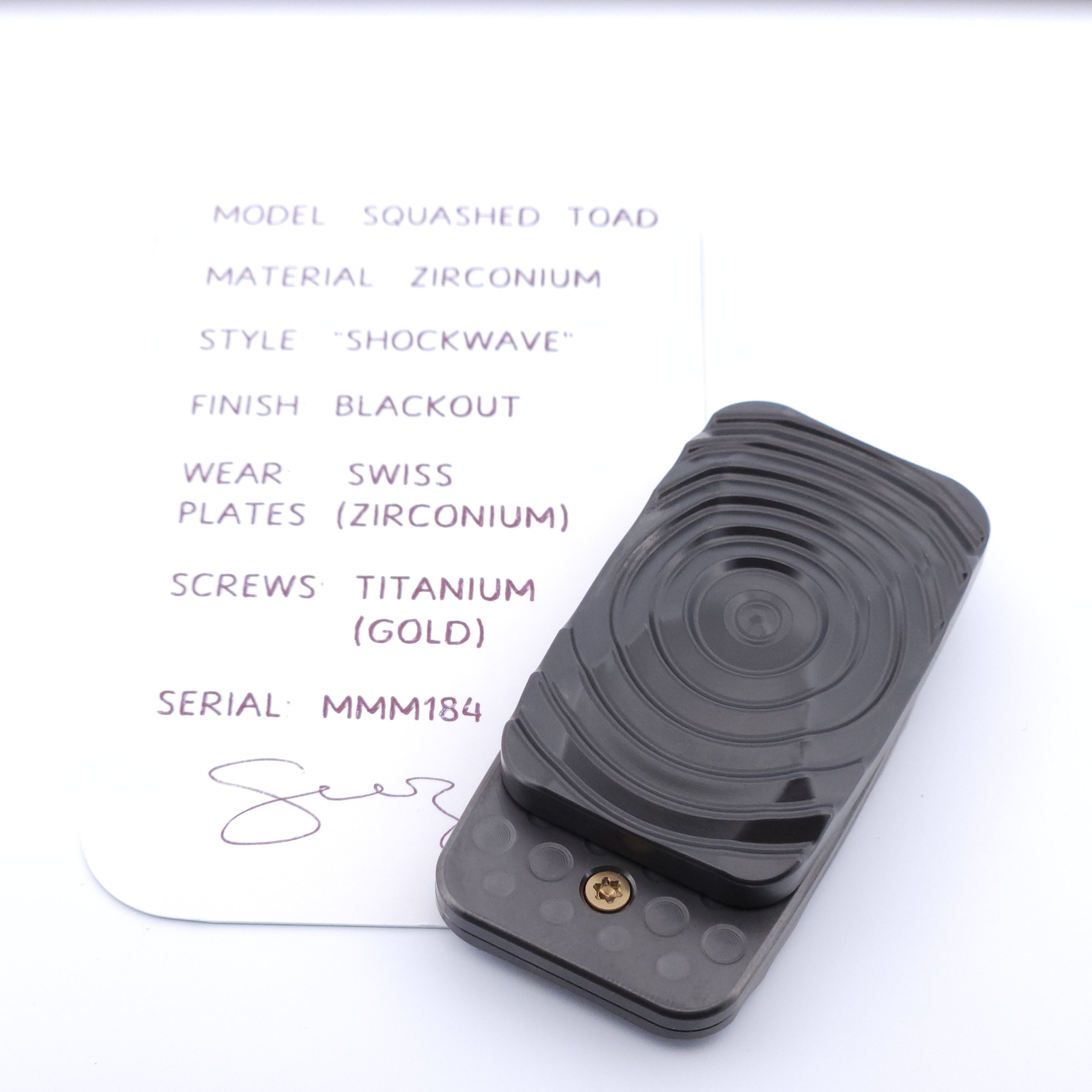 MagLab™ Custom Slider: MMM184 "Shockwave"