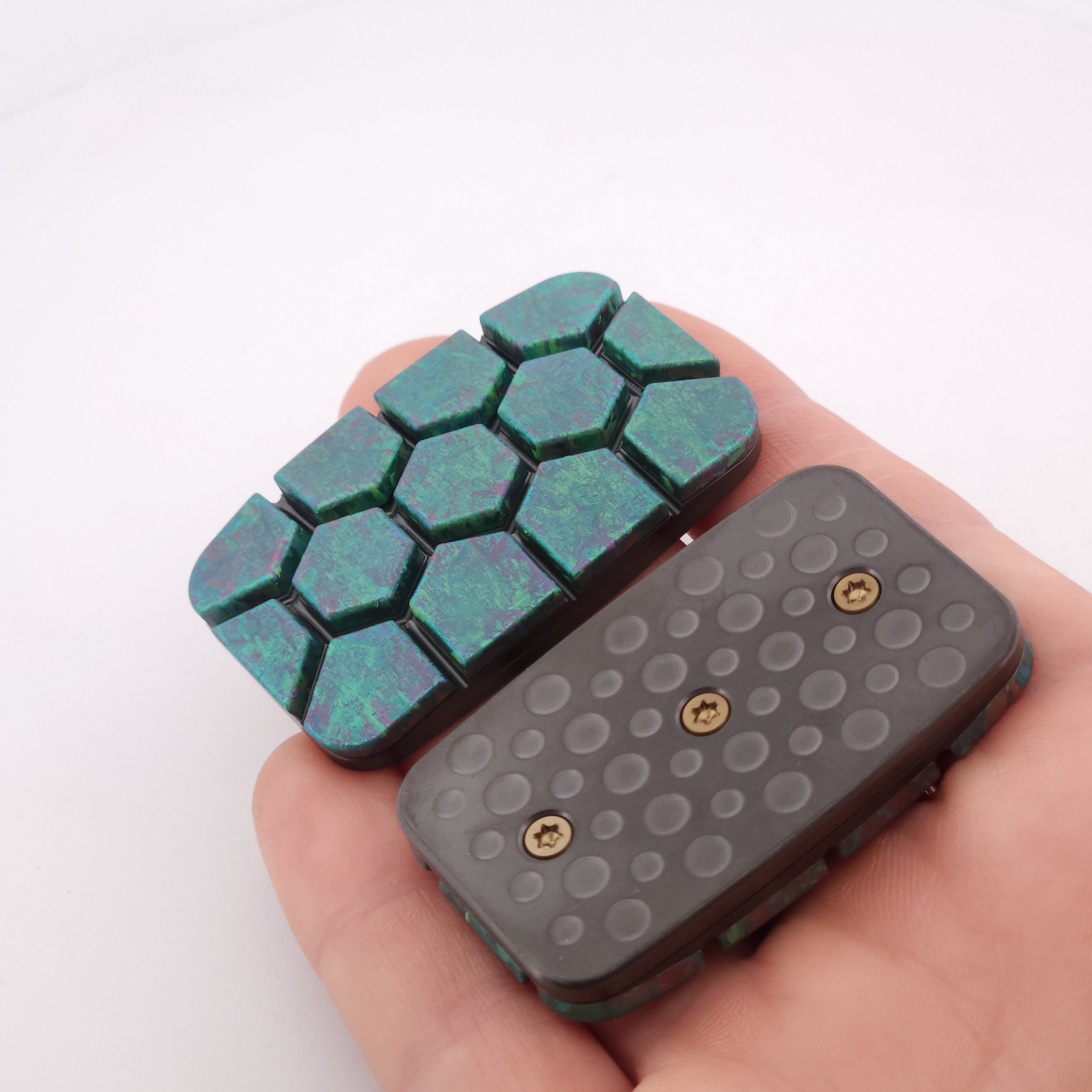 Exotic Custom Slider EX-069-E: Mosaic Turtle