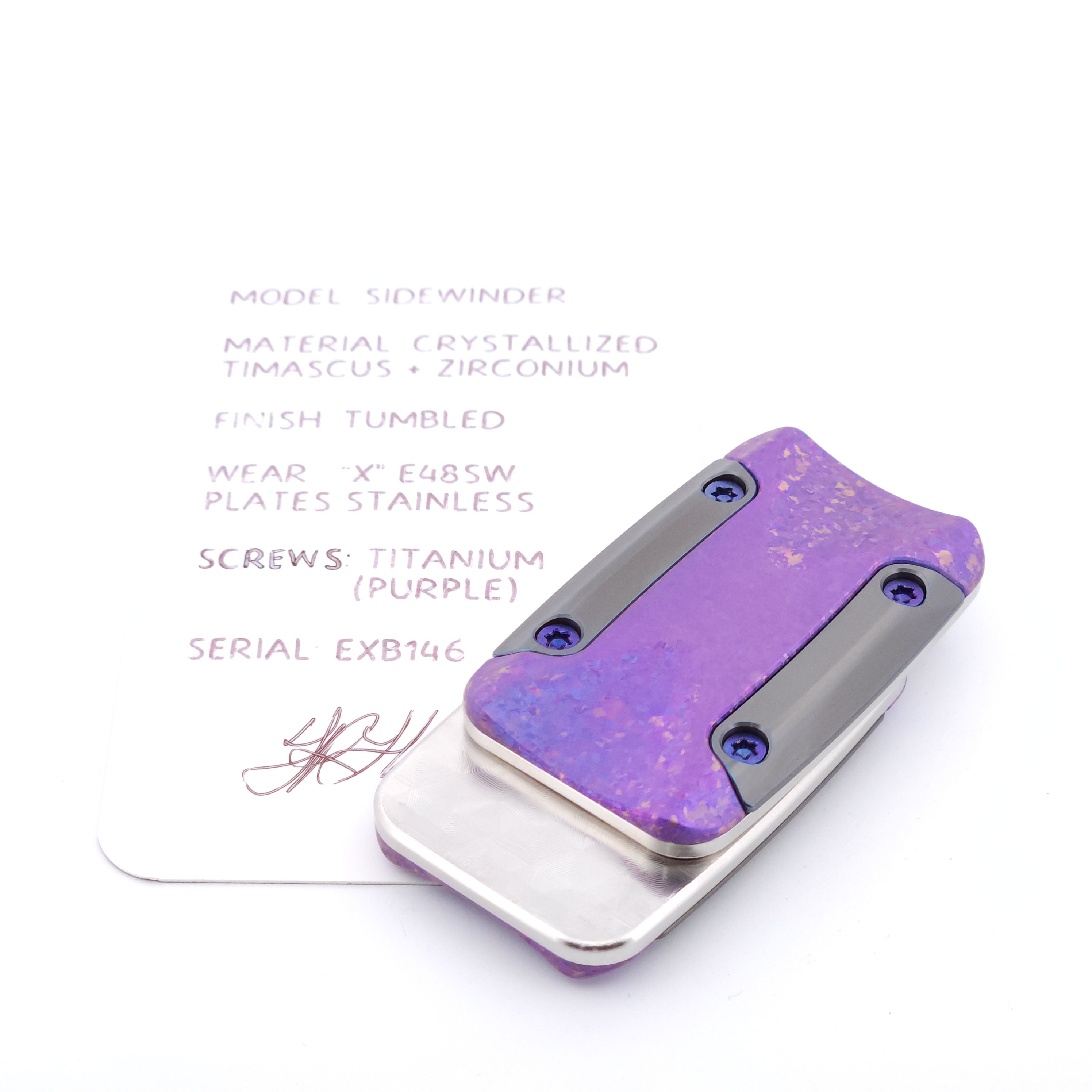 Exotic Custom Slider: EXB146 - SideWinder