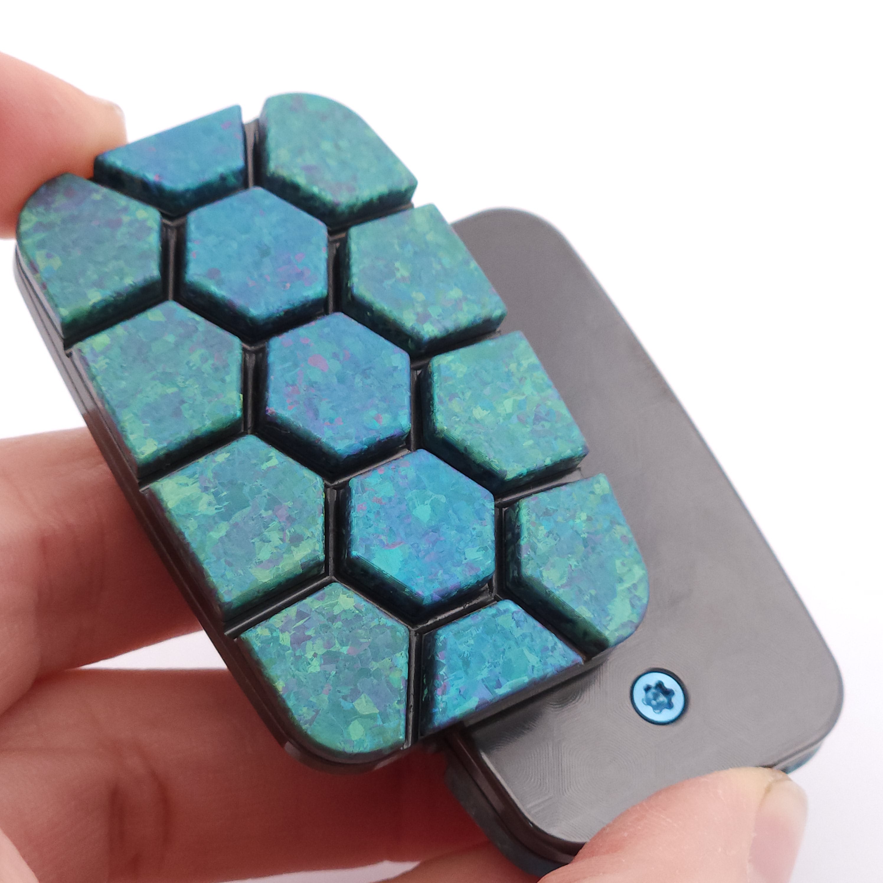 Exotic Custom Slider: EXB166 - Mosaic Turtle