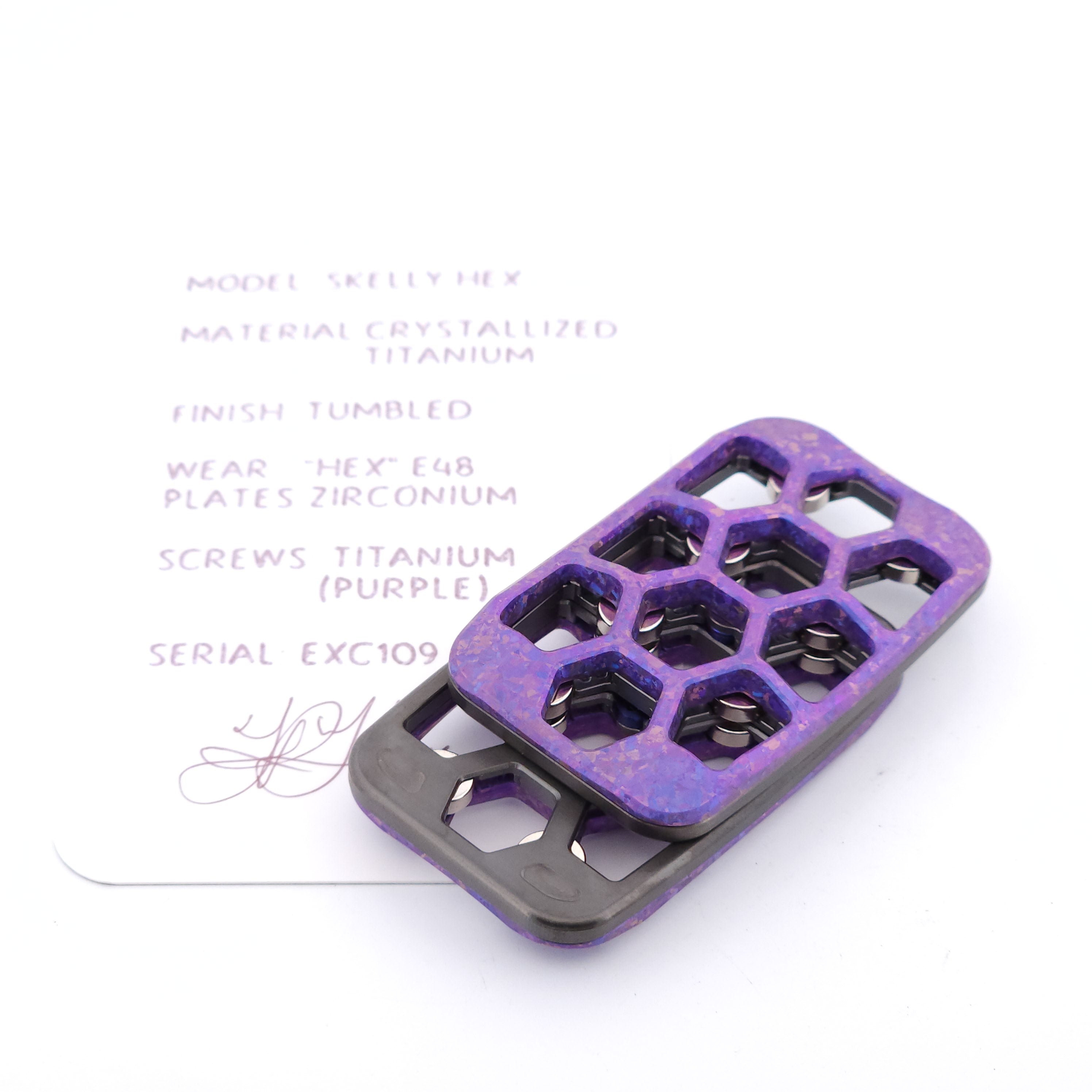 Exotic Custom Slider: EXC109 - Skelly Hex