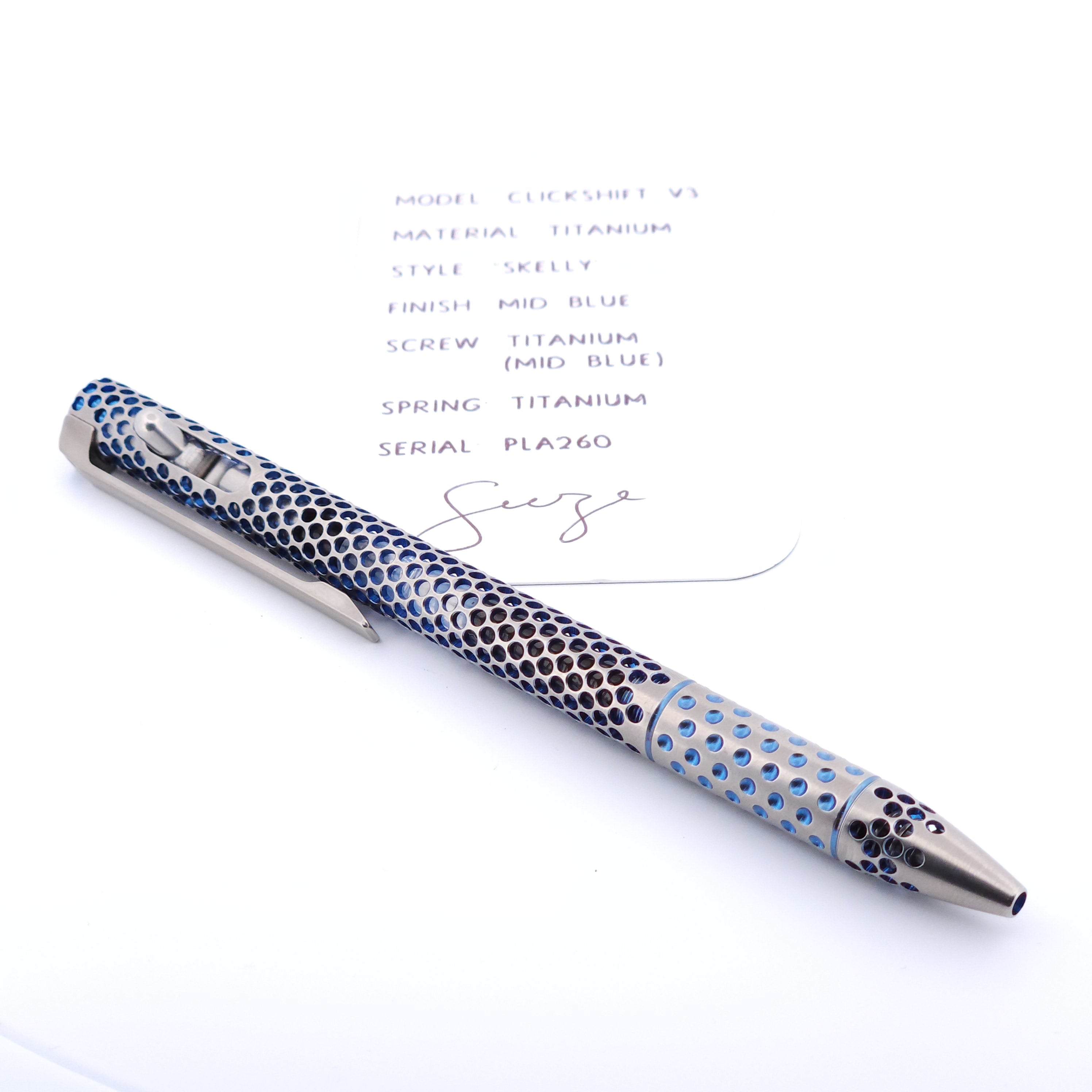 PenLab™ Custom Pen V3: PLA260