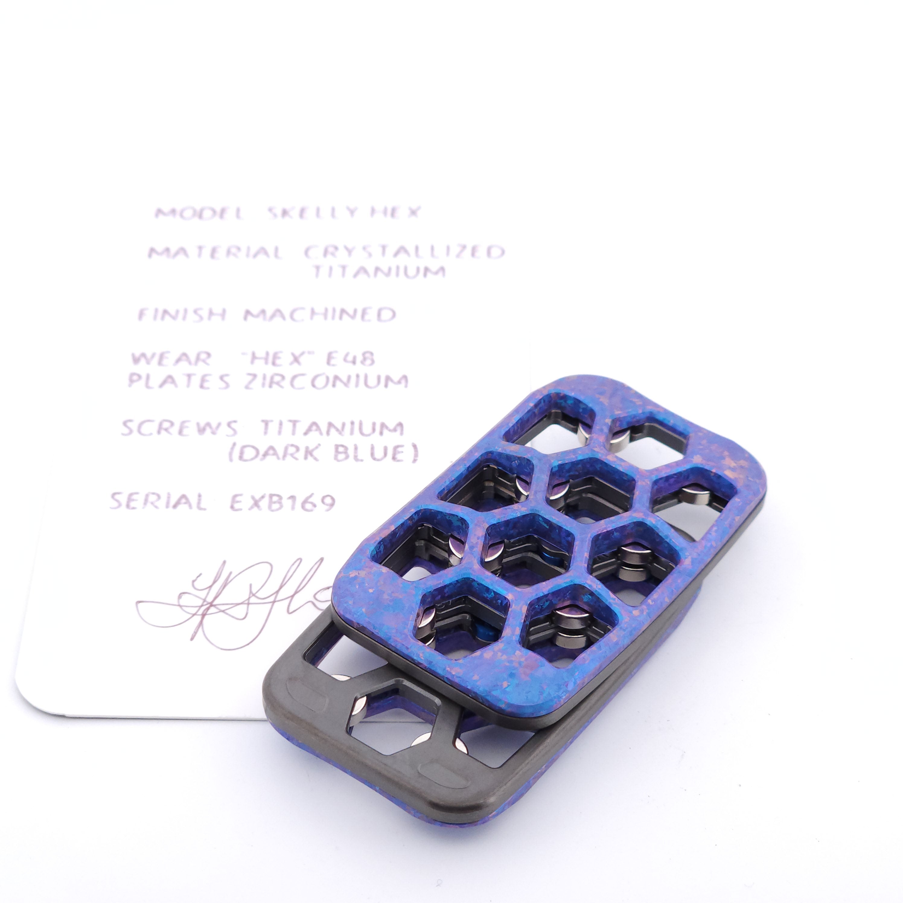 Exotic Custom Slider: EXB169 - Skelly Hex