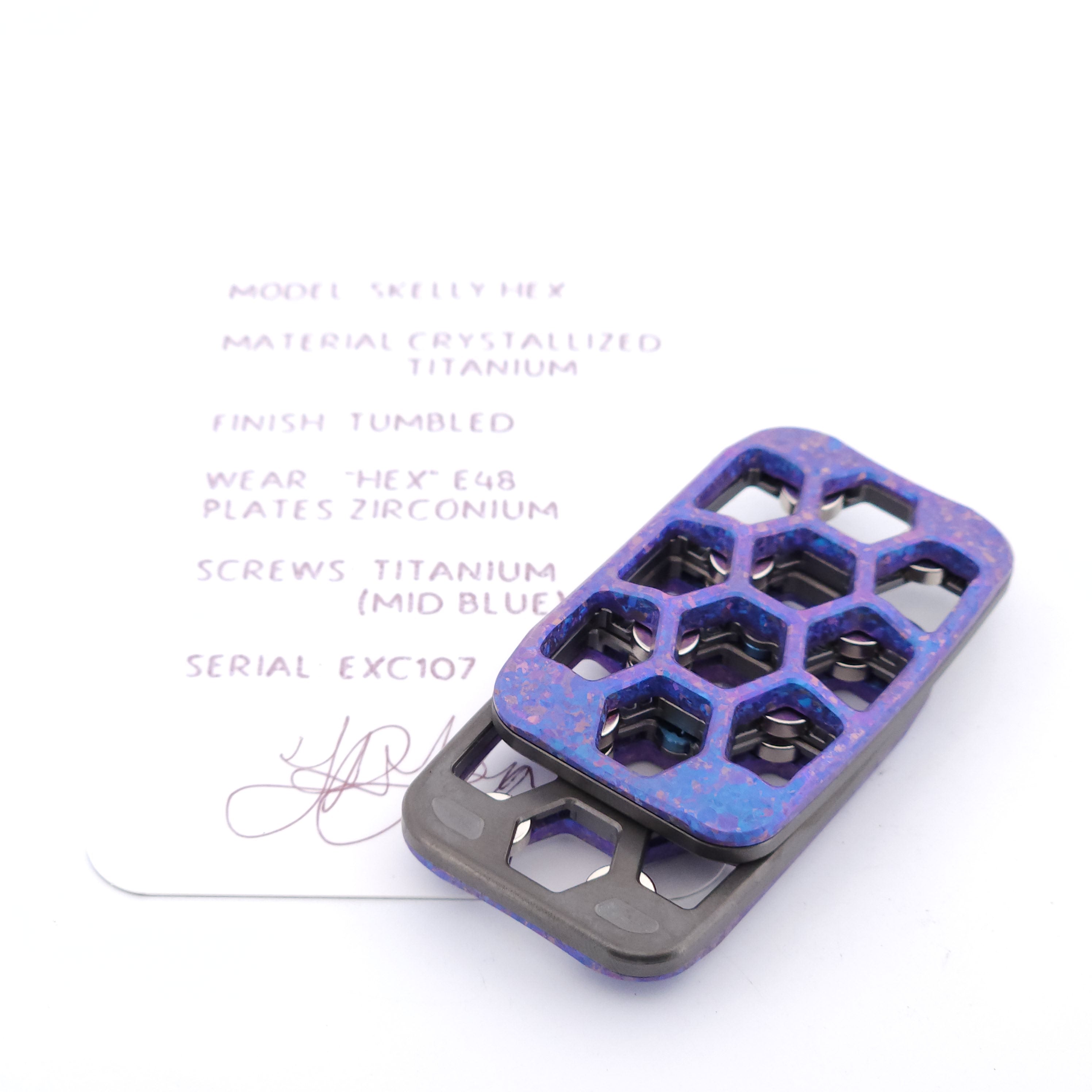 Exotic Custom Slider: EXC107 - Skelly Hex