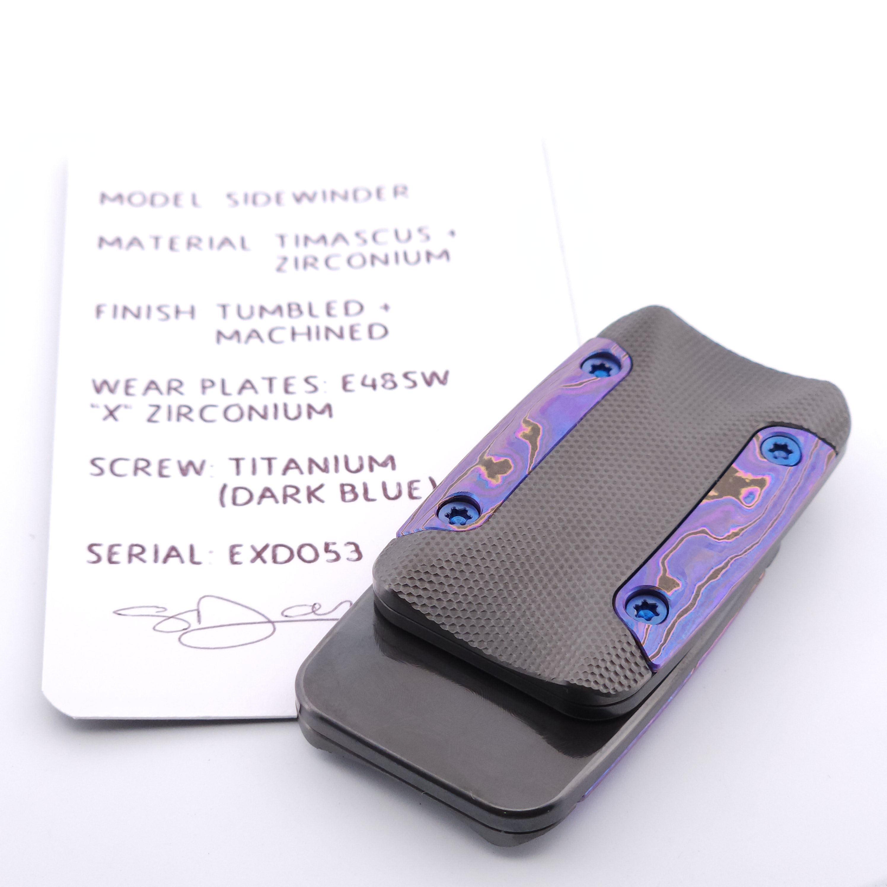 Exotic Custom Slider: EXD053 -  SideWinder