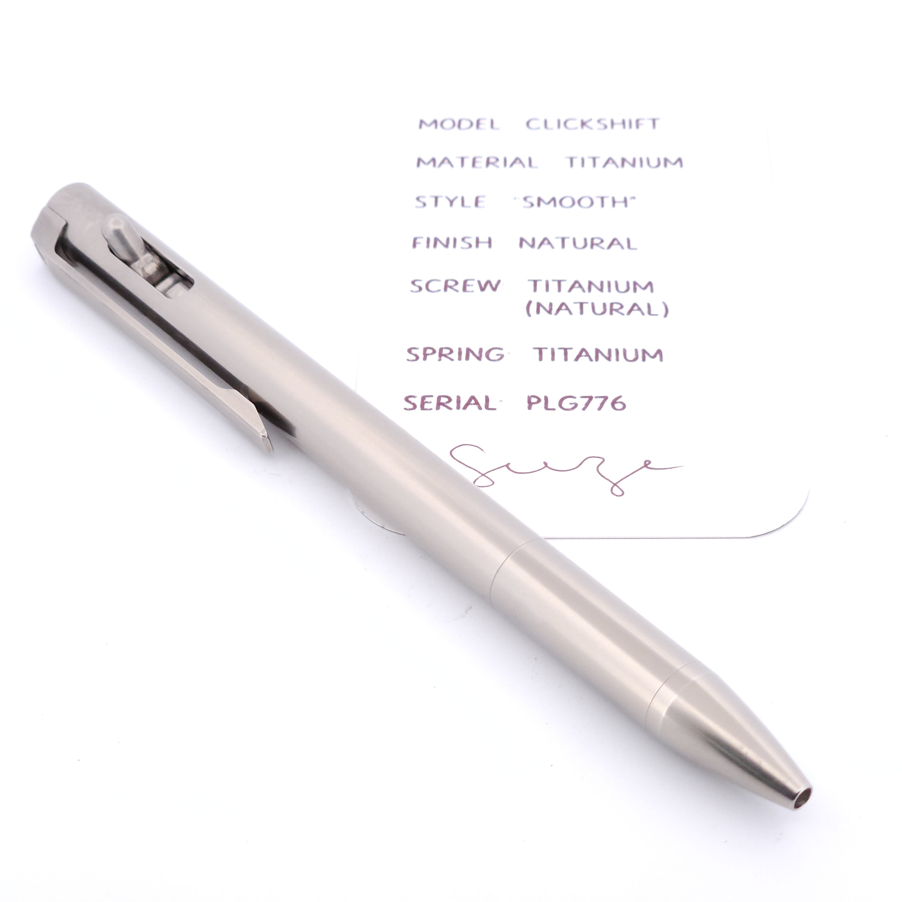 PenLab™ Custom Pen: PLG776 - "Smooth"