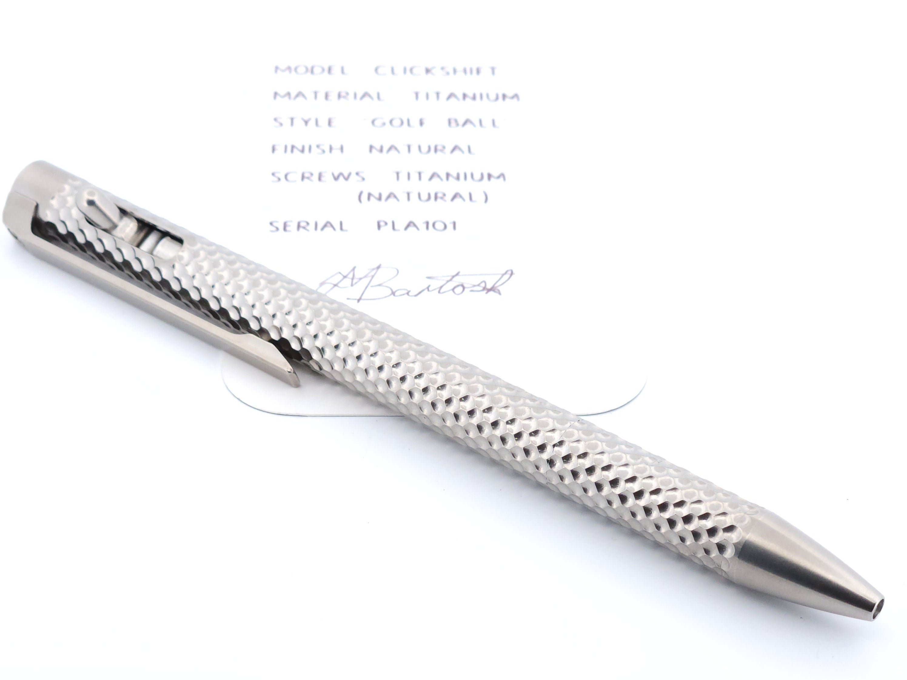 PenLab™ Custom Pen: PLA101