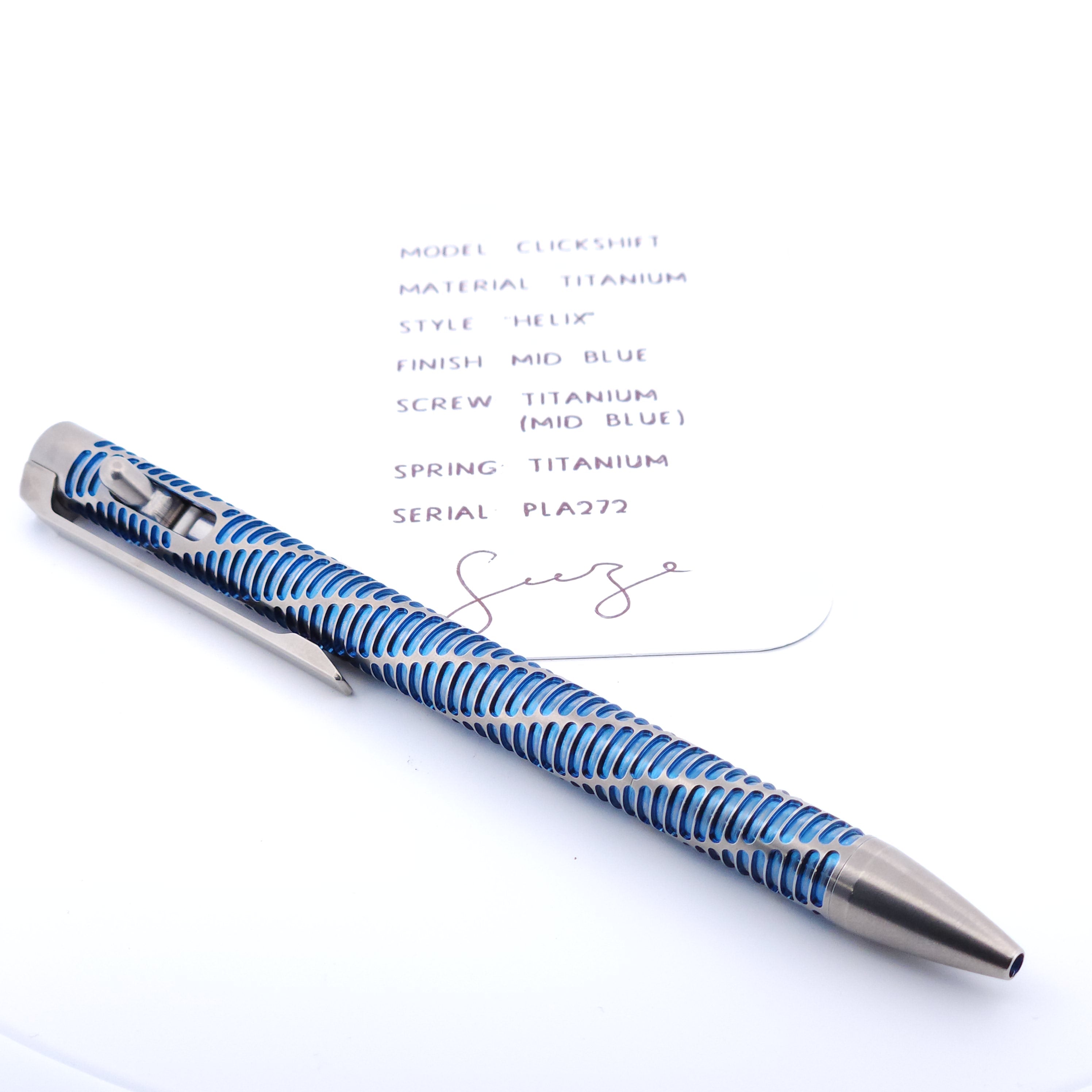 PenLab™ Custom Pen: PLA272