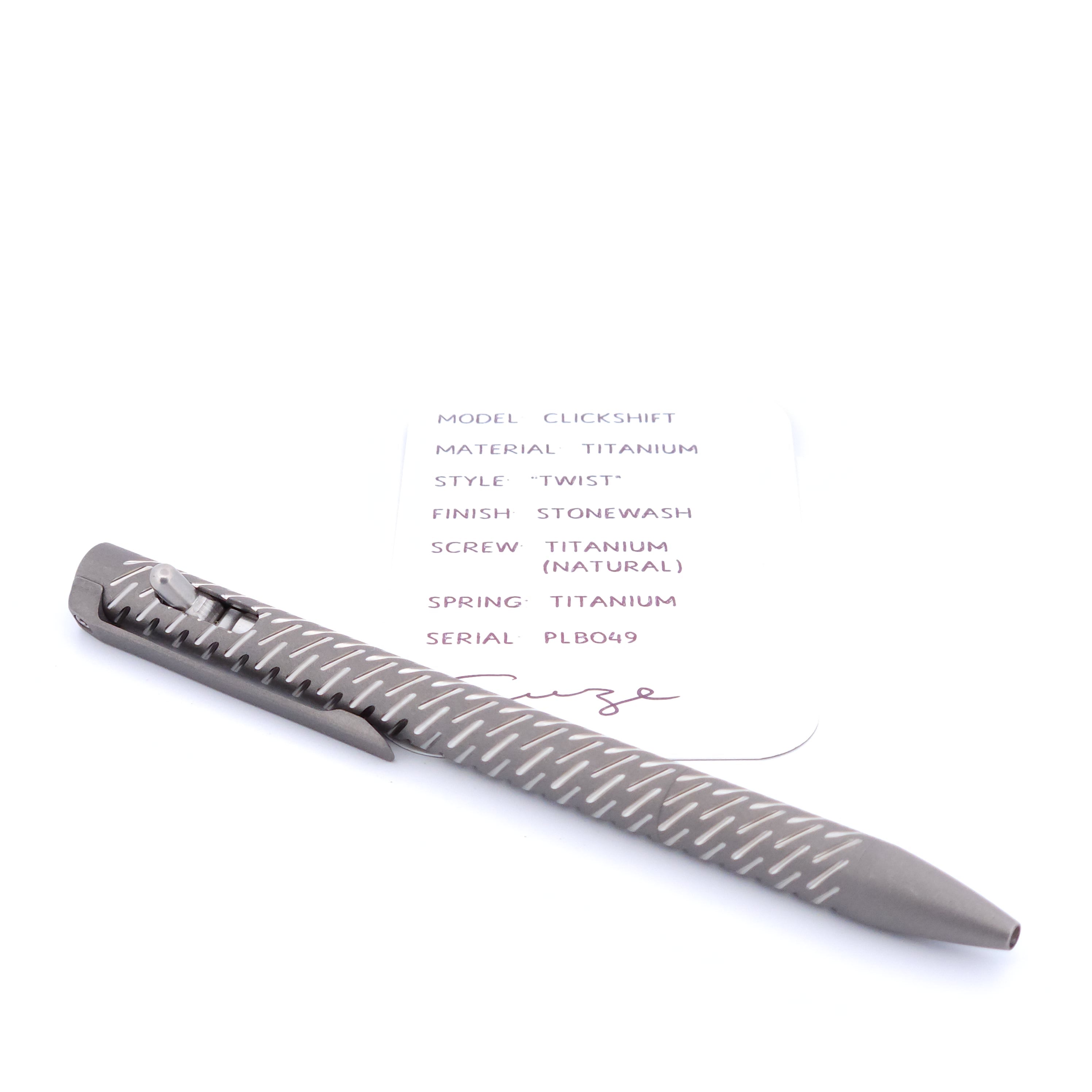 PenLab™ Custom Pen: PLB049