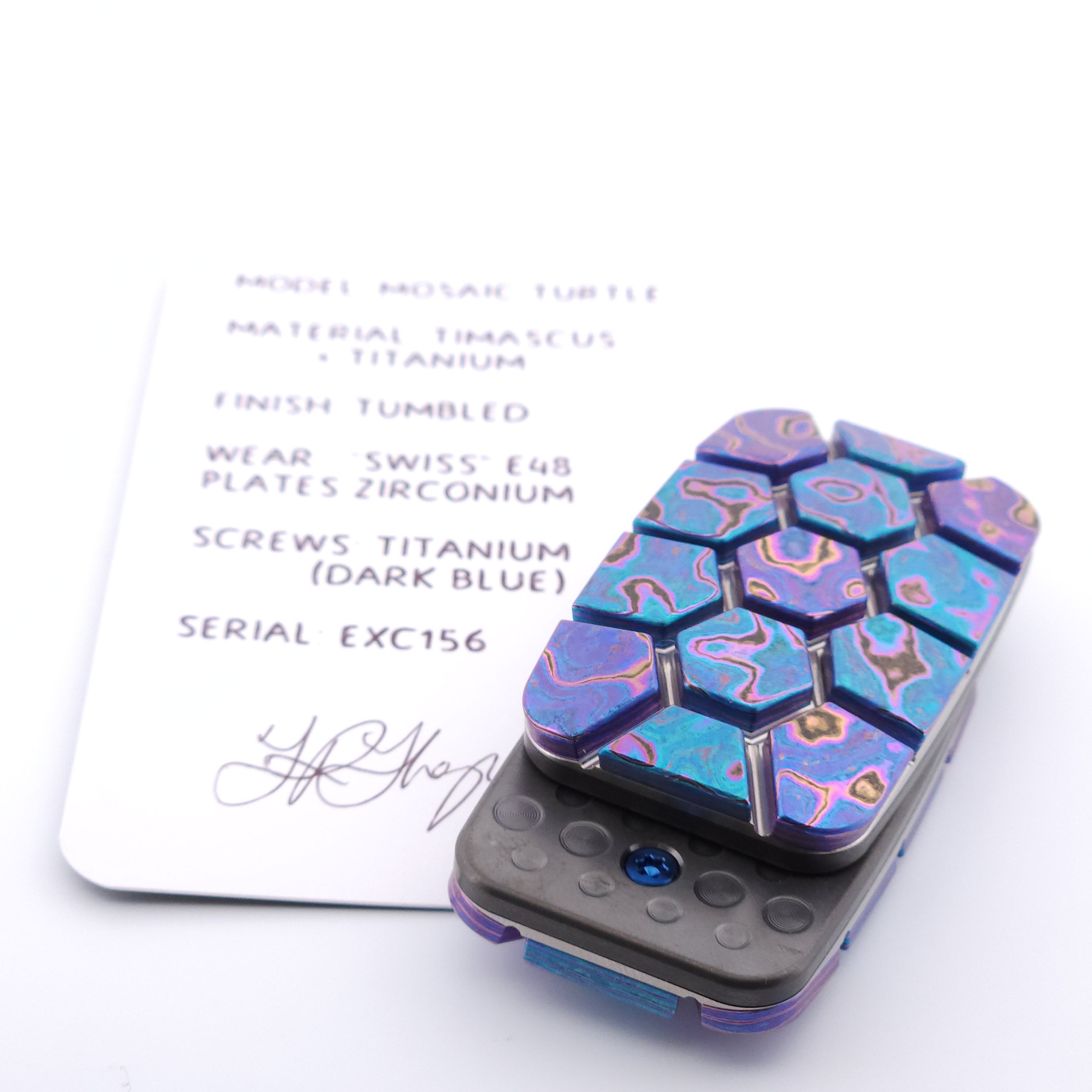 Exotic Custom Slider: EXC156 - Mosaic Turtle