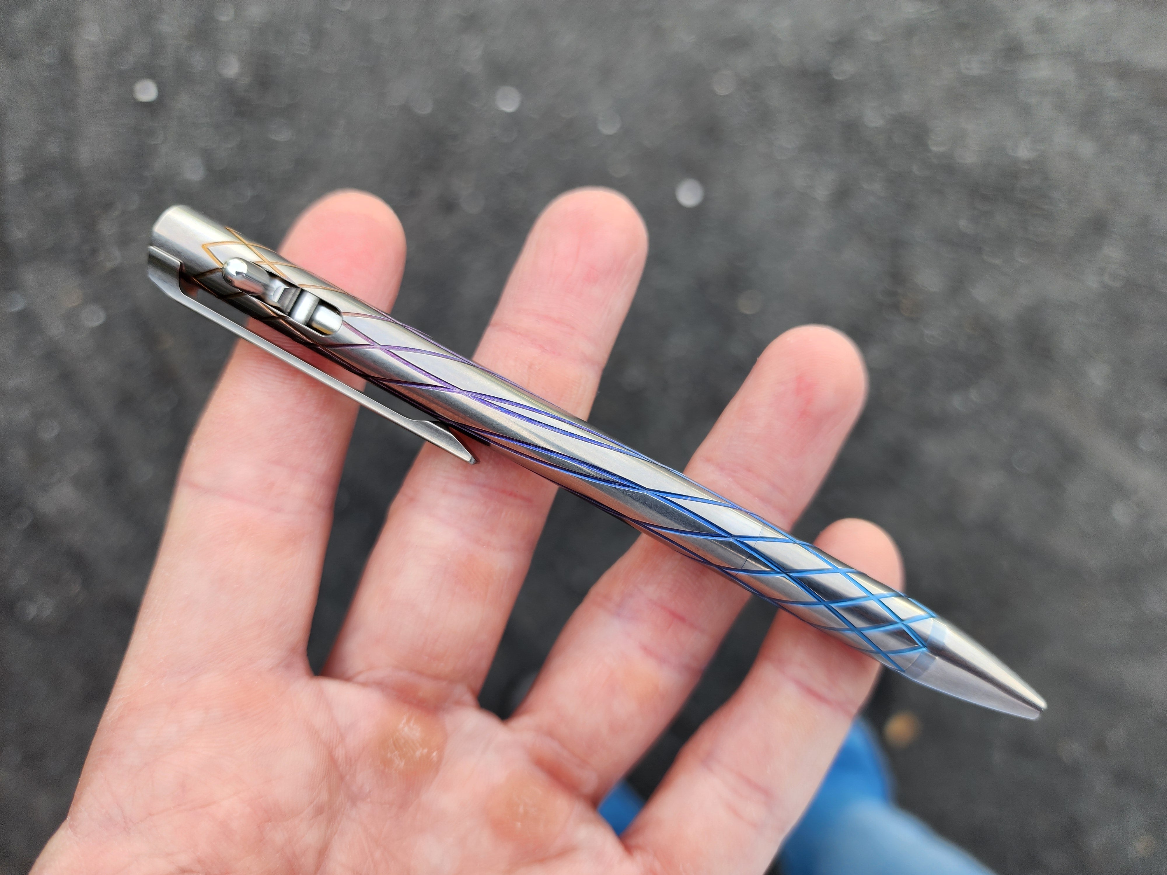 Custom Pen - Titanium Clickshift™ - CPA010