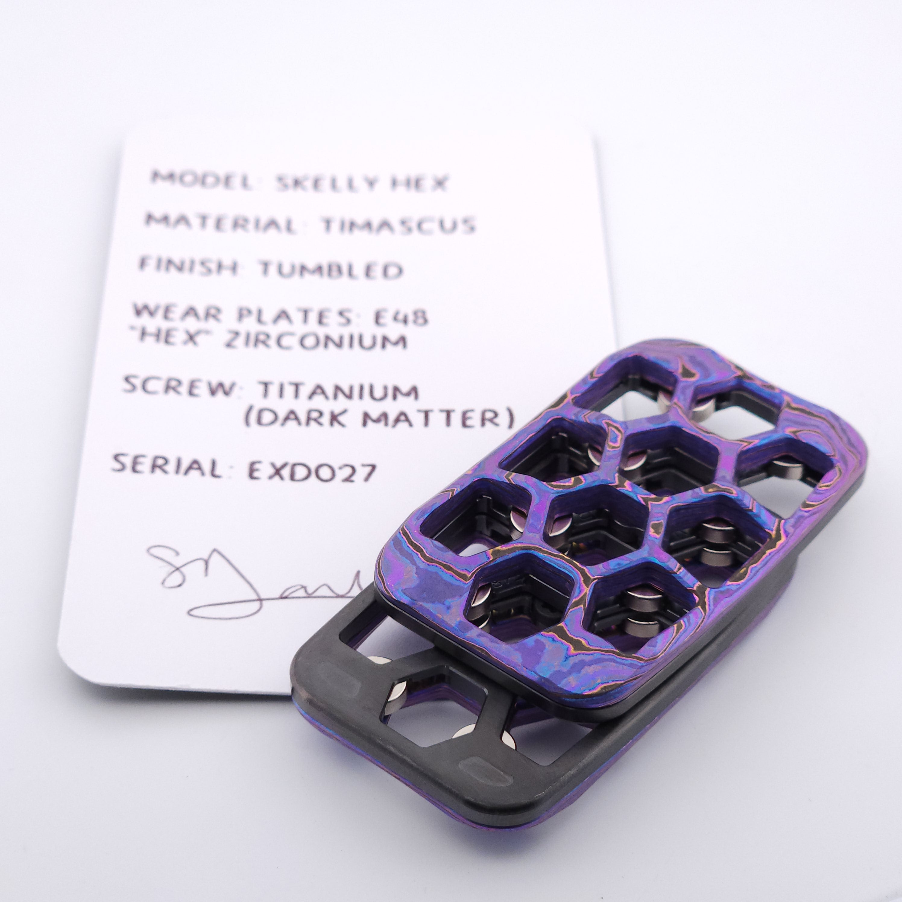 Exotic Custom Slider: EXD027 -  Skelly Hex