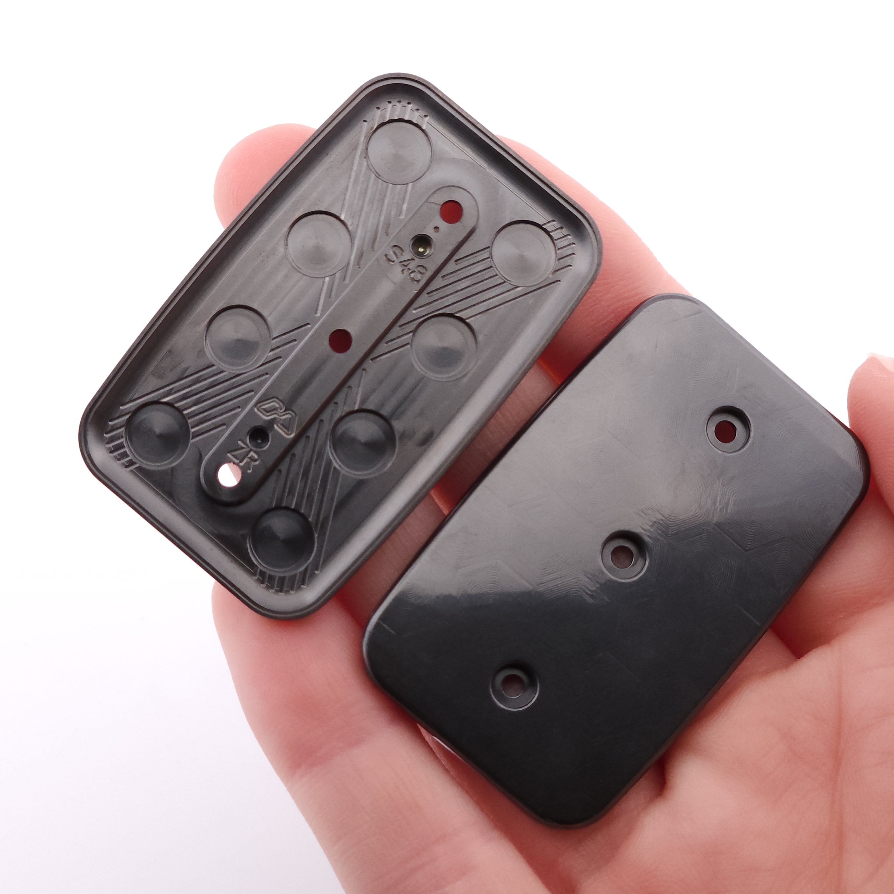 S48 "X" Plate Set - Zirconium - Triple Screw
