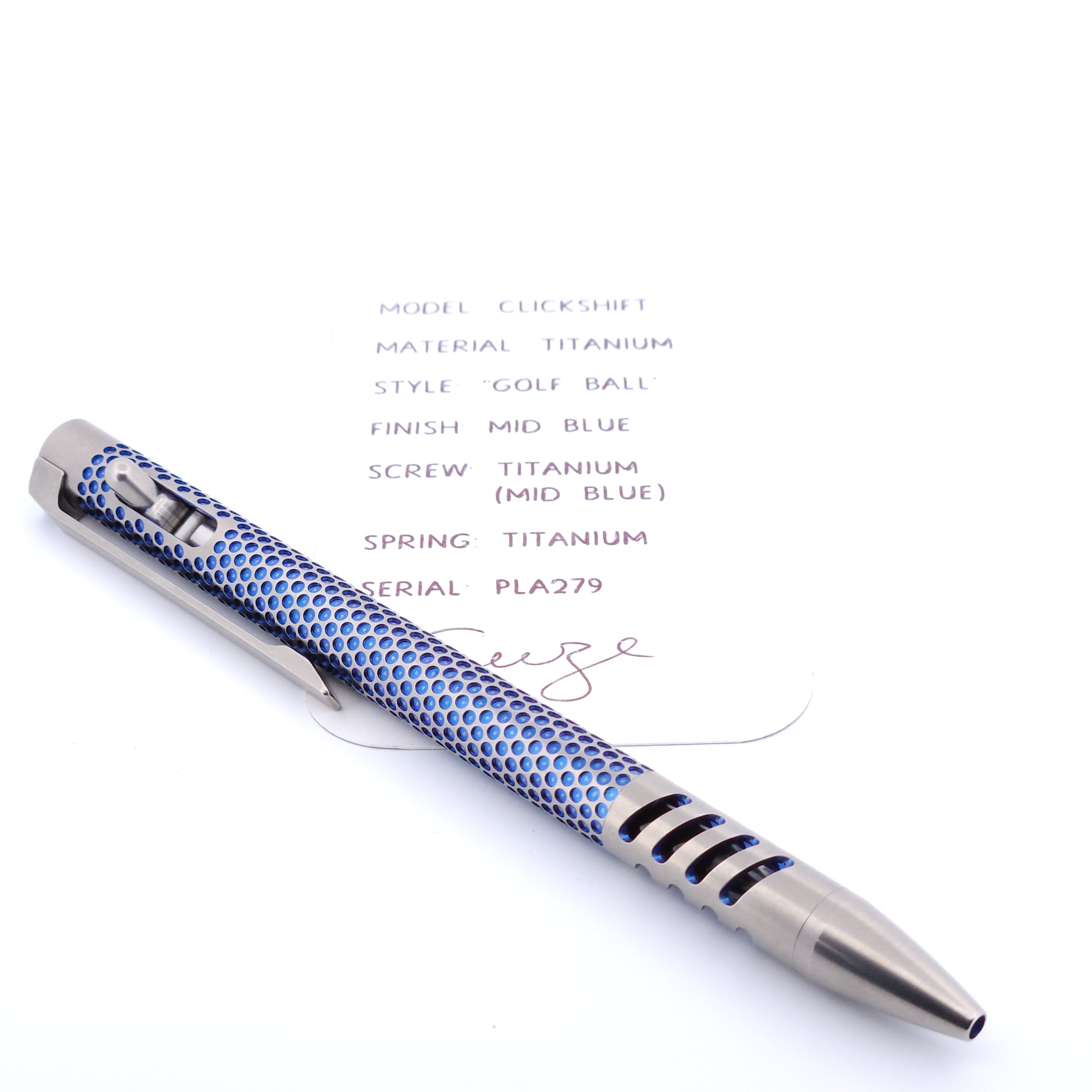 PenLab™ Custom Pen: PLA279