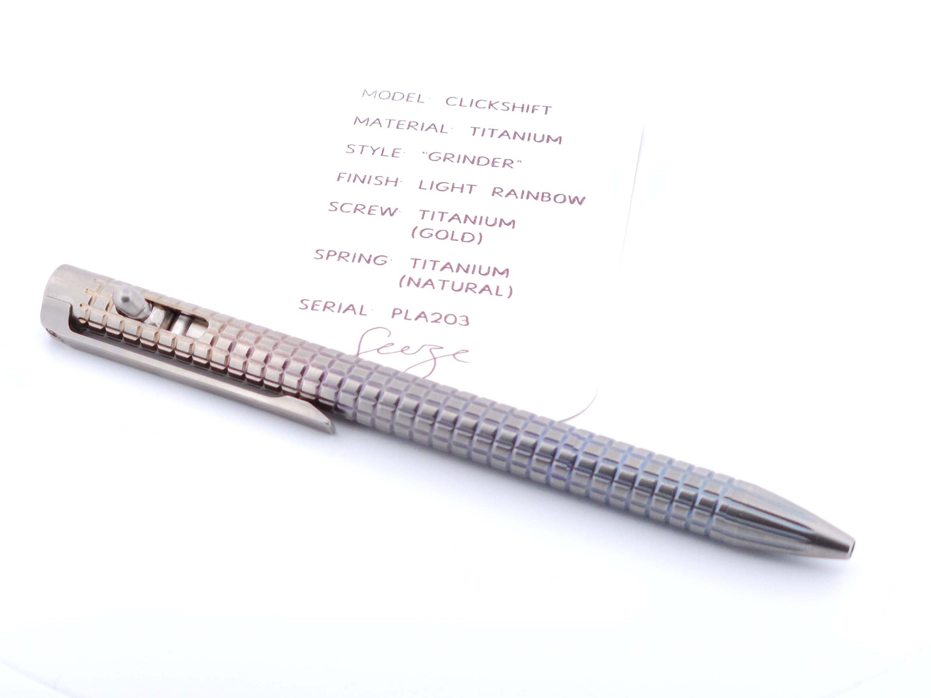 PenLab™ Custom Pen: PLA203