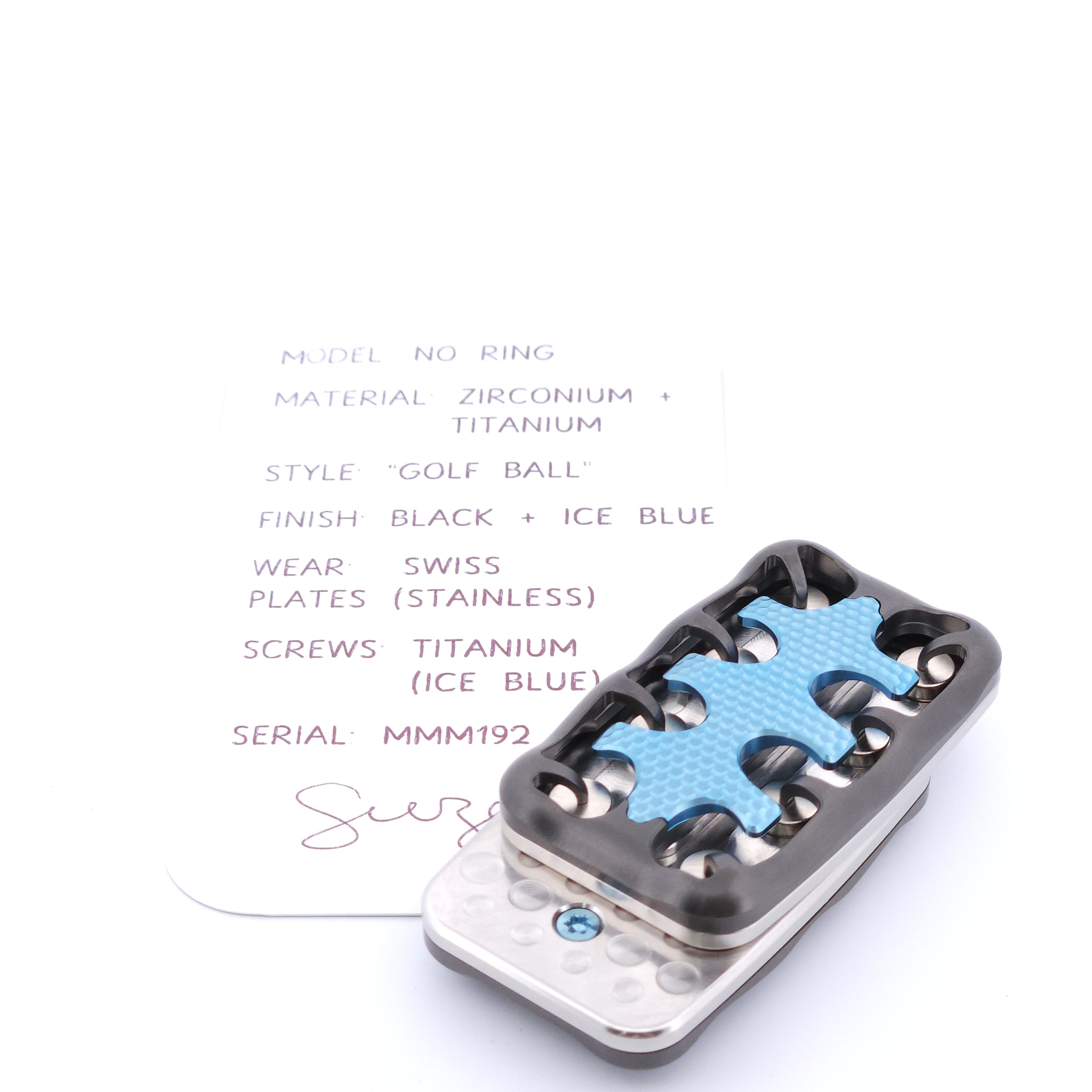 MagLab™ Custom Slider: MMM192 "No Ring"
