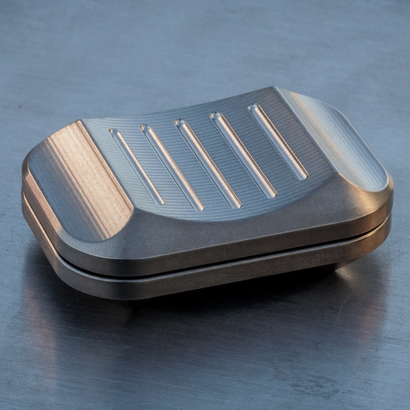 Peak™ - 2-Click Titanium Slider with OLD-style Stainless Plates (Lucky Drop)
