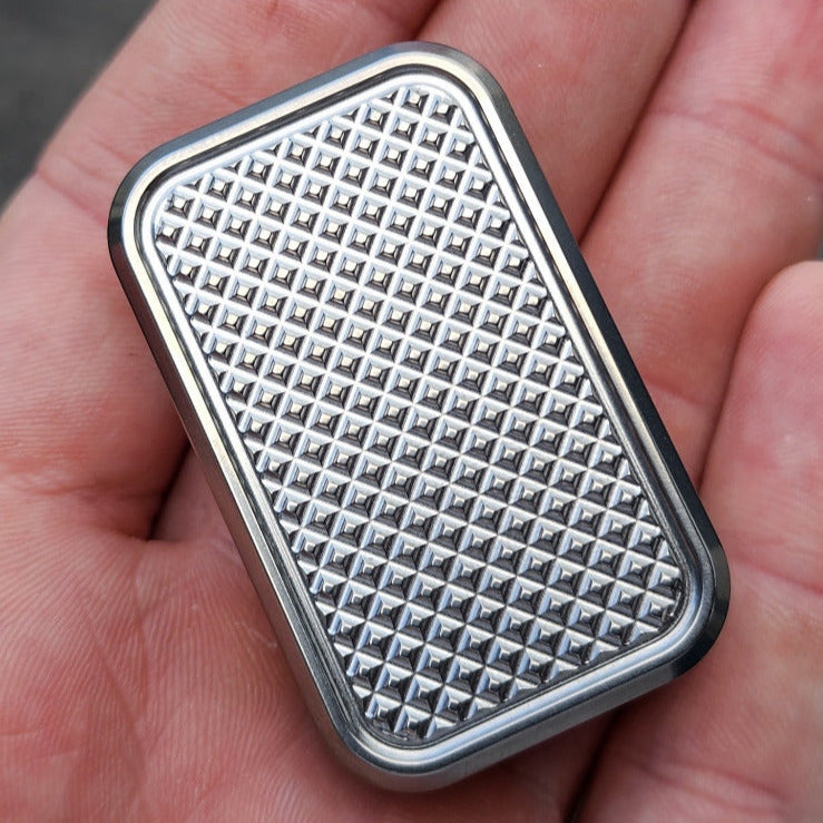 Retro™ 3-Click - Titanium Slider with Stainless Steel Plates (Lucky Drop 1)