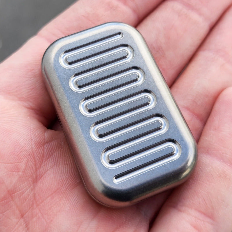 Snake™ - 3-Click Titanium Slider with NEW Stainless Plates (Lucky Drop)