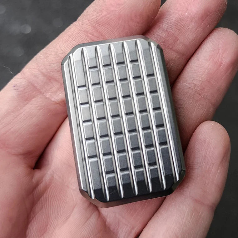 Tread™ - 3-Click Titanium Slider with NEW Stainless Plates (Lucky Drop 1)